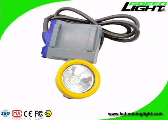 15000lux 1.67W Led Mining Headlamp 6.6Ah IP68 Explosion Resistant
