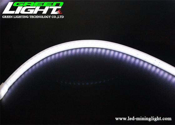 15W/M 1100lum LED Mining Light Strips Silicon Gal Transparent 72LEDs/m