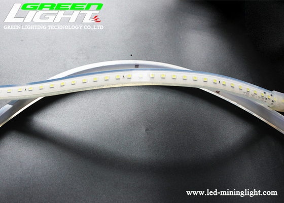 15W/M 1100lum LED Mining Light Strips Silicon Gal Transparent 72LEDs/m