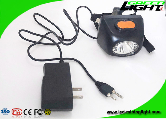 1.7W 8000lux Miner Led Headlamp 5.7Ah Underground LED Miners Light