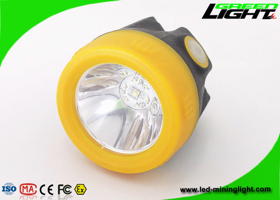 110LUM 300mA LED Mining Helmet Lamp USB Charging Underground 1.1W