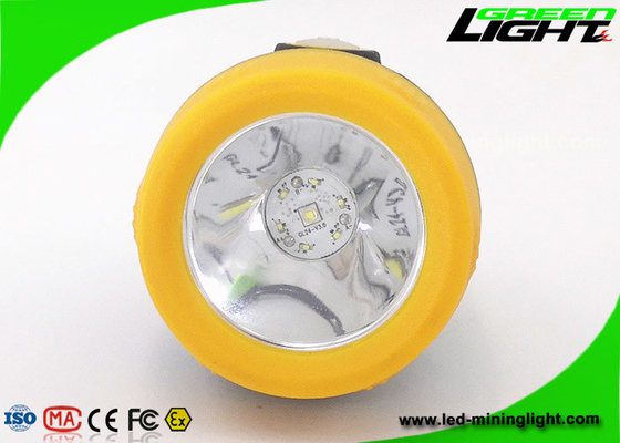 110LUM 300mA LED Mining Helmet Lamp USB Charging Underground 1.1W
