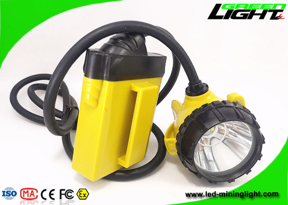 Portable 348lum 10.4Ah Corded Miners Light 25000LUX Explosion Proof