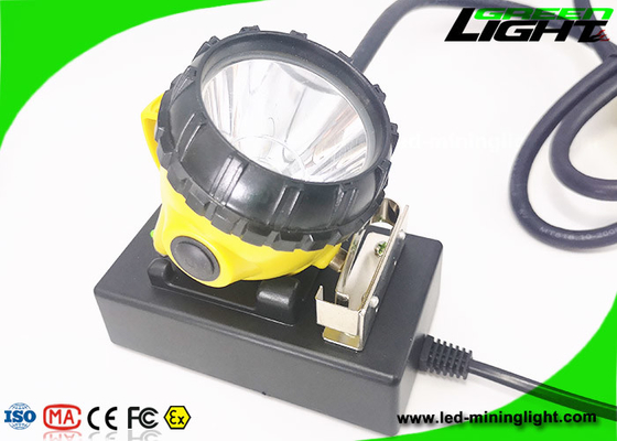 10.4Ah Rechargeable 800mA Mining Cap Lights SAMSUNG Battery 348lum
