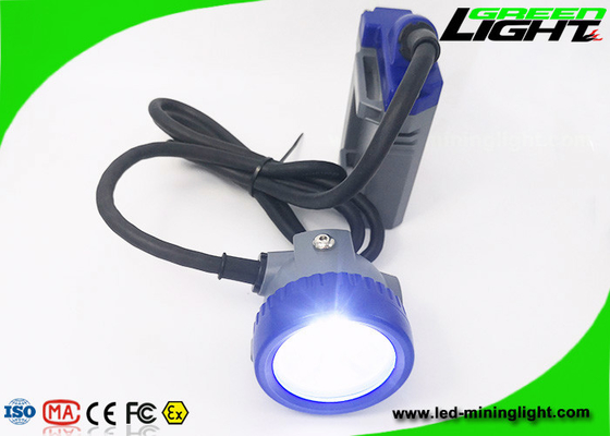 144um 10000lux Mining Safety Helmet Lamp Corded 22hrs