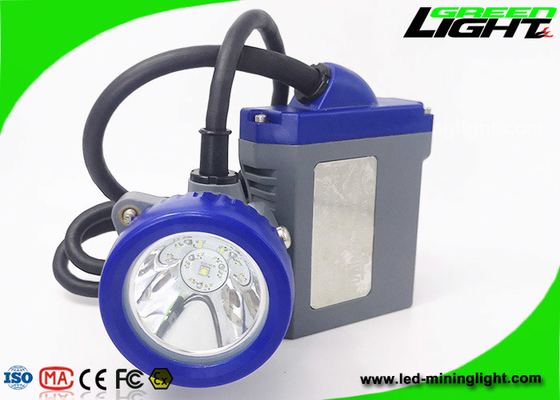 144um 10000lux Mining Safety Helmet Lamp Corded 22hrs