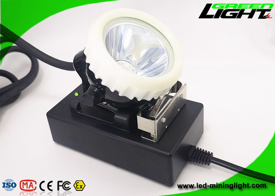 450mA 216lum Underground LED Mining Headlamp Corded 4000lux