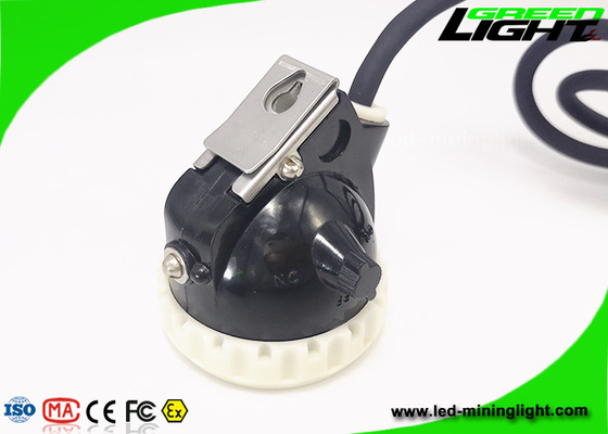 450mA 216lum Underground LED Mining Headlamp Corded 4000lux