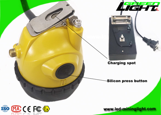 240lum 10.4Ah Cordless Led Cap Lights Inductive Charging 15000lux