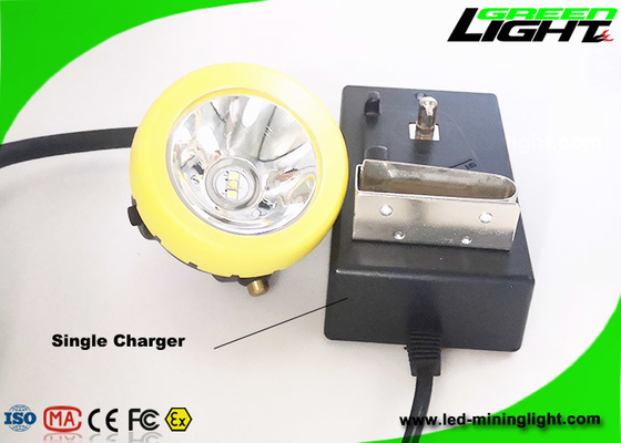 1.67W 7.8Ah Corded LED Cap Lamp USB Charging IP68 Safety 216lum
