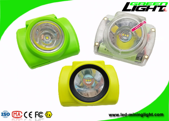 4.2W 13000lux LED Miners Cap Headlamp Rechargeable Battery 348lum