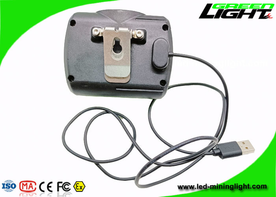 4.2W 13000lux LED Miners Cap Headlamp Rechargeable Battery 348lum