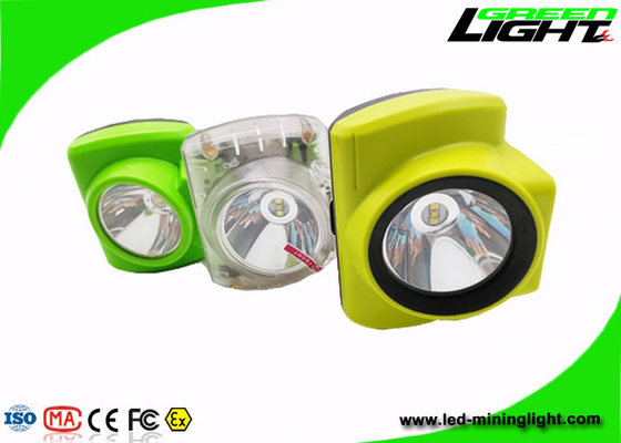 OLED Screen Miners Helmet Headlamps 4.2W 348lum Explosion Resistance