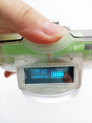 OLED Screen Miners Helmet Headlamps 4.2W 348lum Explosion Resistance
