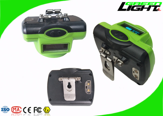 1.78W 232LM Cordless Mining Cap Lamp 6800mAh With OLED Screen