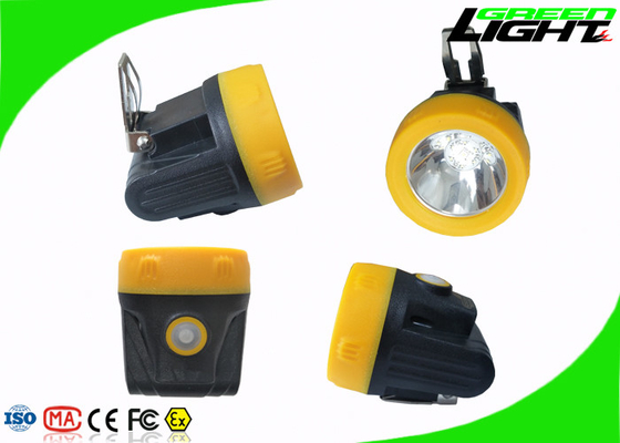 200mA 143LUM Cordless Miners Cap Lamp 3.8Ah Rechargeable Led Headlamp