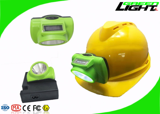1.78W 232LM Cordless Mining Cap Lamp 6800mAh With OLED Screen