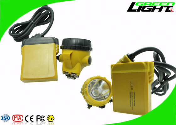 10.4Ah 25000lux Underground Cap Lamps 348Lum With SOS