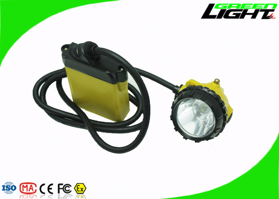 10.4Ah 25000lux Underground Cap Lamps 348Lum With SOS