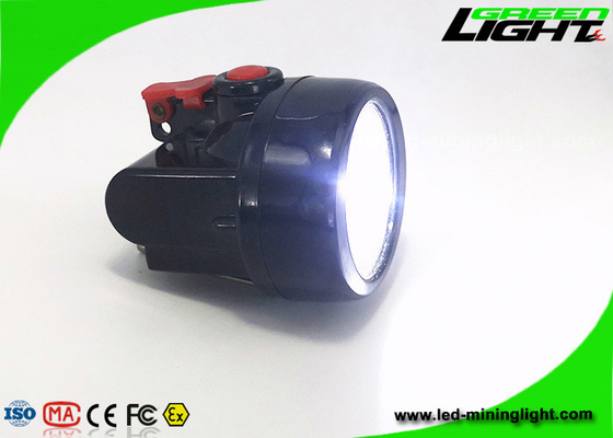 10000lux 450mA Cordless Mining Headlamp IP67 Waterproof With Head Band