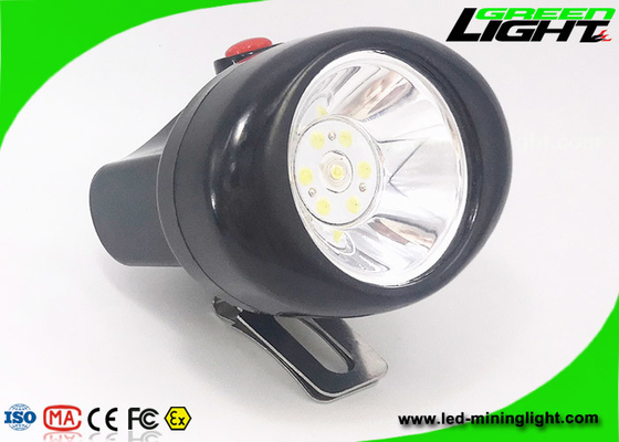 2.8Ah 180mA IP67 Waterproof Miners Cap Lamp For Hard Helmet