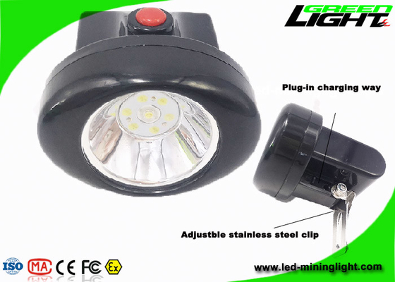 10000lux Rechargeable LED Cordless Miners Lamp Anti Explosive 450mA