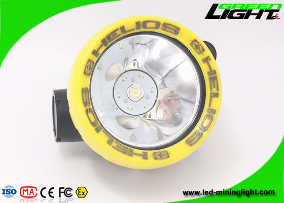 IP68 Waterproof 5000lux Cordless Mining Light ATEX Led Mining Cap Lamp