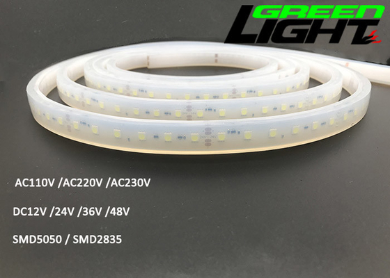 24V 2362lum SMD2835 Led Waterproof Strip Lights 230VAC For Underground Mines