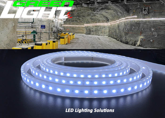 Waterproof EXIBII 17W/M LED Flexible Strip Lights SMD2835 110V 1630Lum