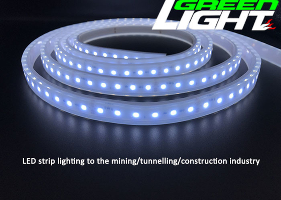 Waterproof EXIBII 17W/M LED Flexible Strip Lights SMD2835 110V 1630Lum