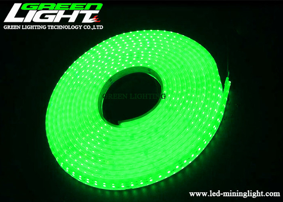 12W 576LM Mining LED Strip Lights Green Color Waterproof IP68 DC36V