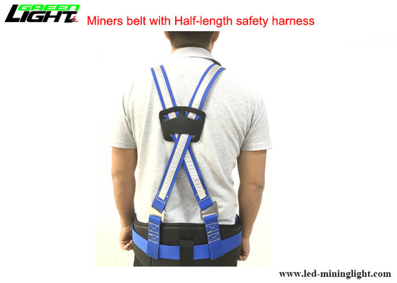 Underground miners belt complete with shoulder straps, back reflective reliable quality