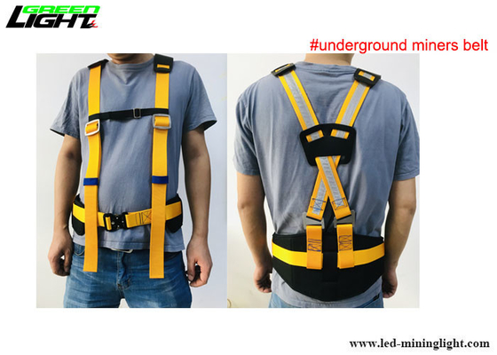 Miner's Belt with Padded Shoulder straps, Universal size and all the buckles are adjustable