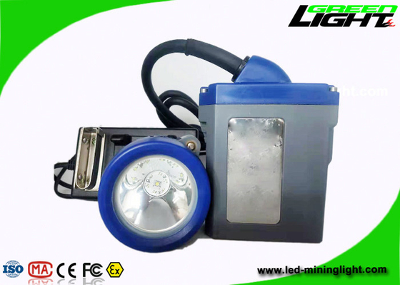 ABS 6.6Ah LED Miners Cap Lamp 216lum 10000lux Waterproof Miners Headlamp