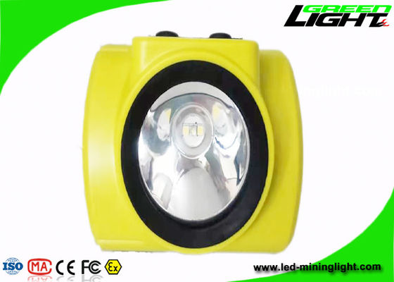 800mA Cordless Cap Lamp 18000lux 6.8Ah Panasonic Li Ion Battery OLED Screen Rechargeable Miner Headlight Silicone ABS