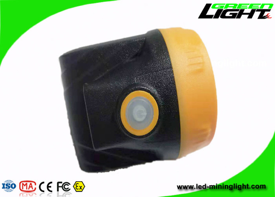 Cordless 1.1W LED Mining Cap Lamp Waterproof 10000lux 143lum USB Charging Led Miner Headlight