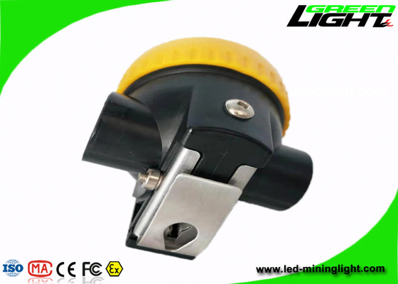 0.74W 96lum 5000lux Cordless Cap Light Rechargeable Mining Headlight ABS SANS 1438 Standard