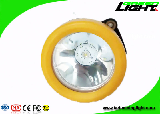 0.74W 96lum 5000lux Cordless Cap Light Rechargeable Mining Headlight ABS SANS 1438 Standard