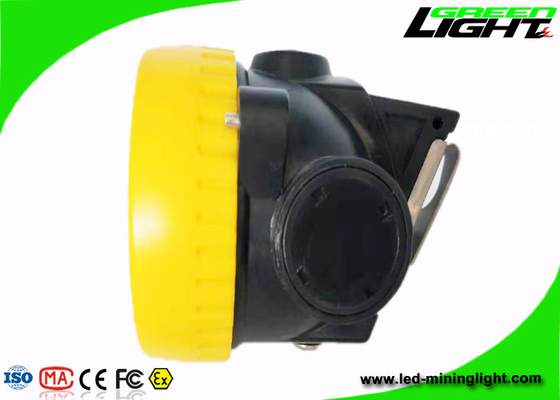 0.74W 96lum 5000lux Cordless Cap Light Rechargeable Mining Headlight ABS SANS 1438 Standard