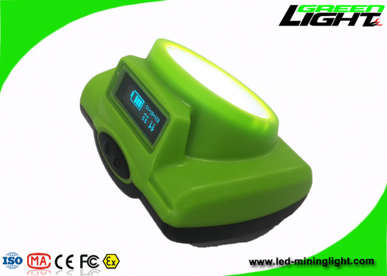 6.8Ah LED Cordless Coal  Mining Lights 13000Lux 232lum With OLED Screen for Underground Mine
