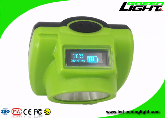 6.8Ah LED Cordless Coal  Mining Lights 13000Lux 232lum With OLED Screen for Underground Mine