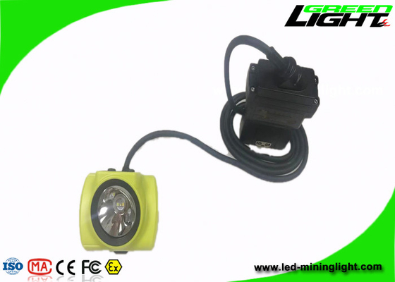13.6Ah Coal Mining Lights Panasonic Battery USB 25000Lux 530lum IP68 Waterproof Miner Cap Lamp