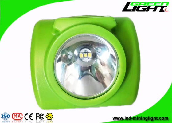 13000-18000Lux 1.78W 480mA LED Mining Cap Lamp Cordless 6.8Ah OLED Screen for Coal Mine