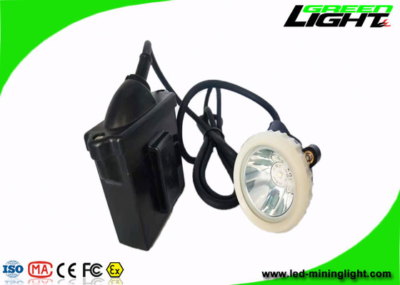 6.6Ah Waterproof Underground LED Mining Lights Anti Explosive 10000lux PC Plastic IP67