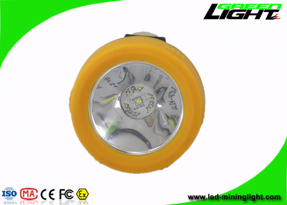 10000Lux Cordless Miner Cap Lamp Rechargeable Battery Anti Explosive 1.1W Portable Led Headlamp