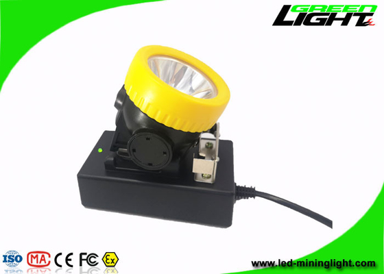 0.74W 5000Lux Portable Cordless Mining Cap Lamp PTC Rechargeable LED Hat Lights