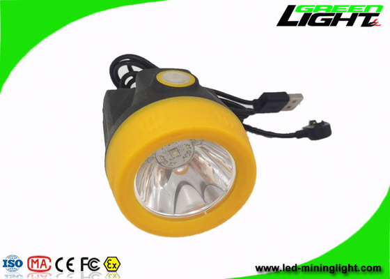 10000Lux Coal Miner Cap Lamp 3800mAh USB Magnetic Charging Portable Miners Headlamp with Silicone Button Adjustable Clip