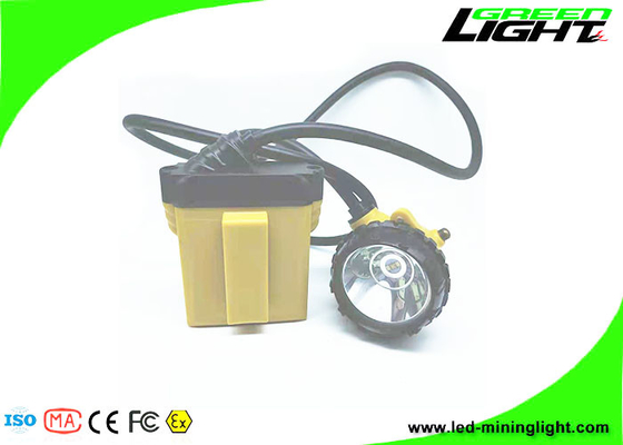 25000Lux Led Miner Cap Lights 10.4Ah SAMSUNG Battery Explosion Proof for Underground Mining