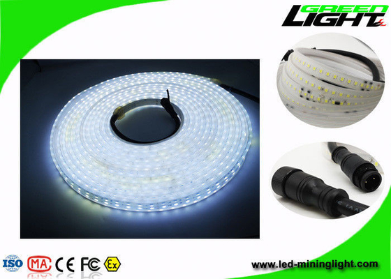 1100LM IP68 Waterproof Led Strip Lights 15W 110V Anti Alkali SMD5050 Silicone Material