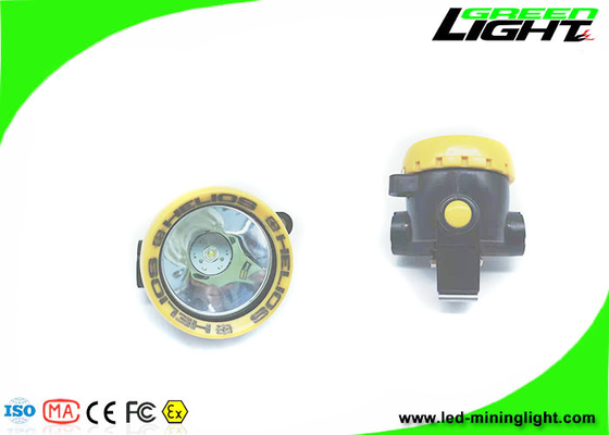 IP67 Waterproof Rechargeable Miners Headlamp ABS PC 5000Lux Cordless Cap Lamp for Underground
